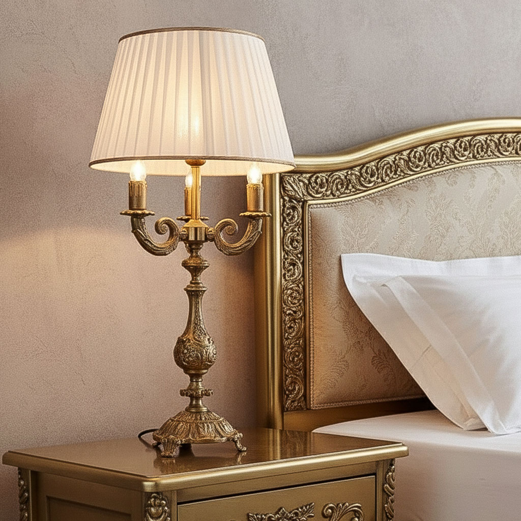 آباژور سه شعله آنتیک AB1268a