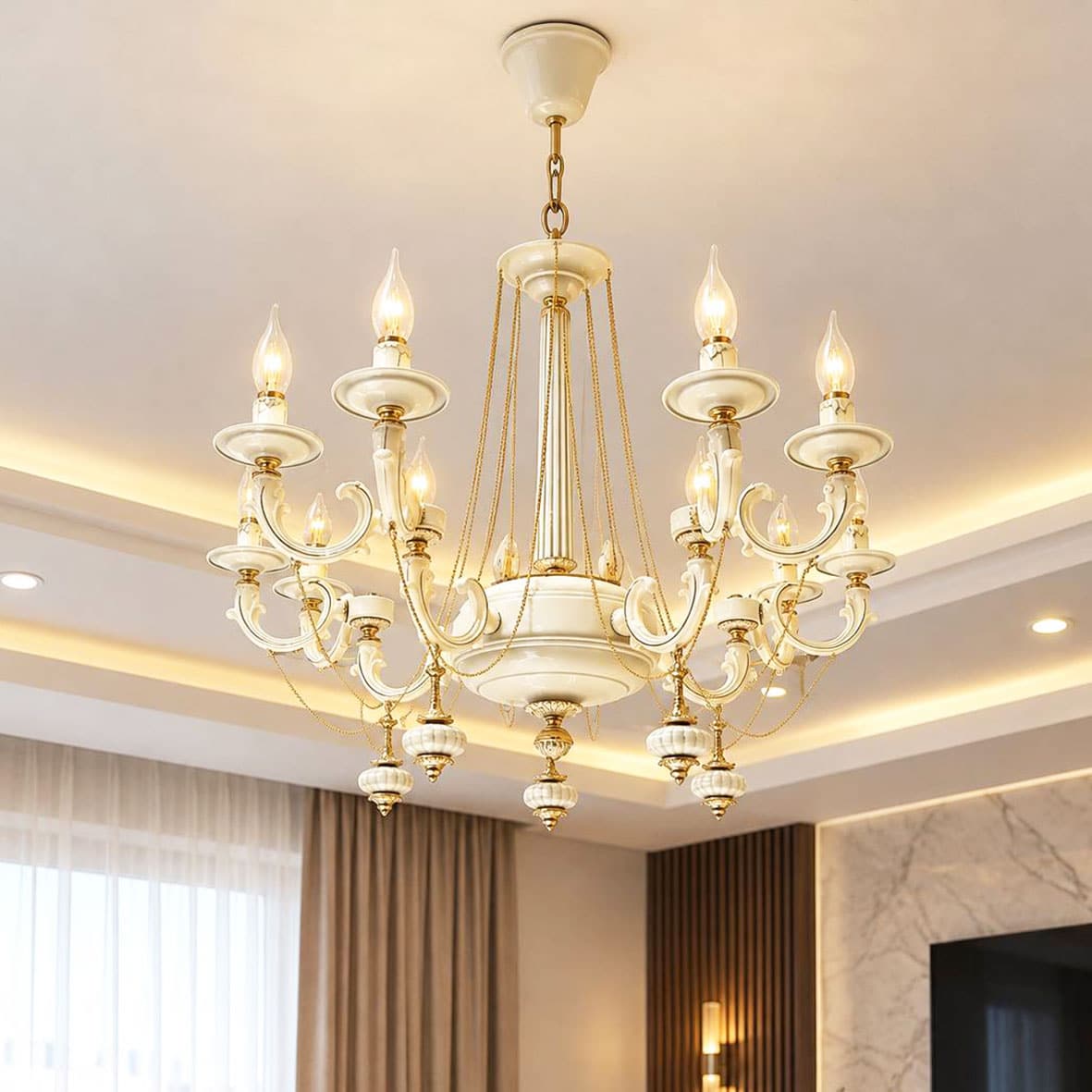 لوستر نئوکلاسیک L1659-5